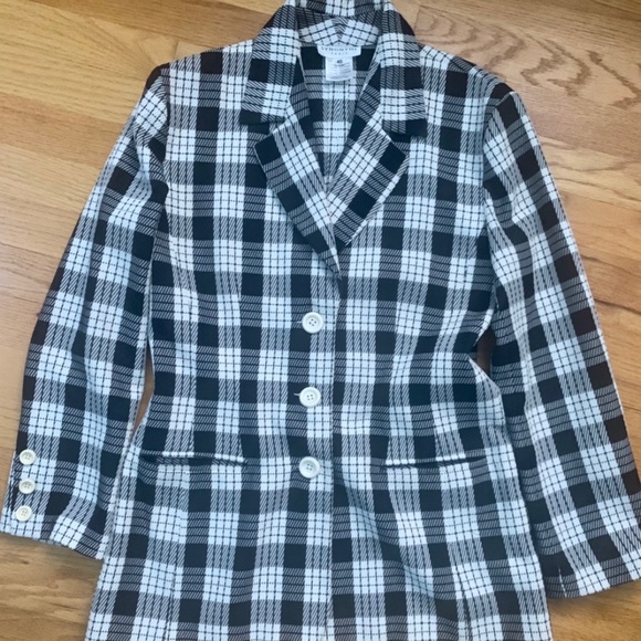 Jackets & Blazers - Checkered blazer